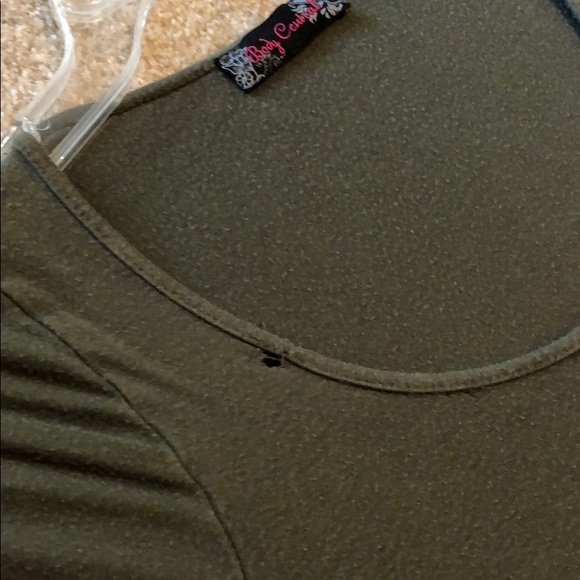 🌸3 for $15!🌸 Dark green short sleeve dress - Picture 5 of 5